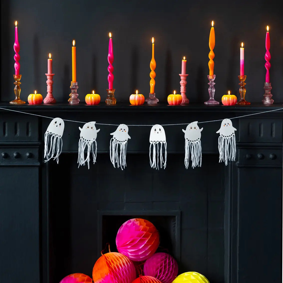 Halloween Craft Kit ''Ghost Tassels''