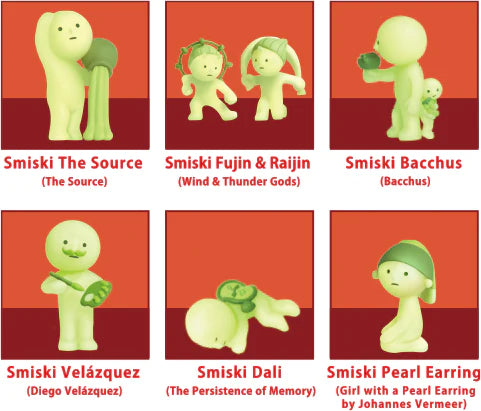 Smiski Blindbox, verschiedene Serien