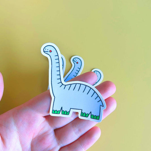 Aufkleber, Diplodocus