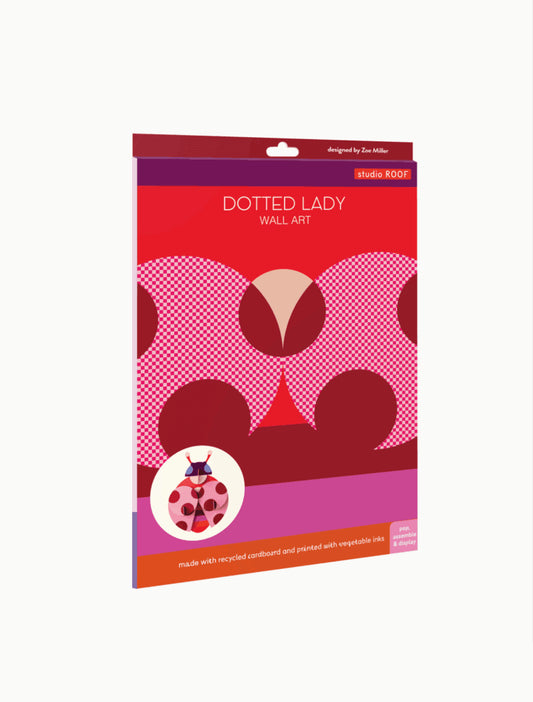Studio Roof: Gepunktete Dame, Wanddekoration