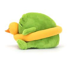 Load image into Gallery viewer, Soft Toy &#39;&#39;Jellycat Ricky Rain Frog Rubber Ring&#39;&#39;
