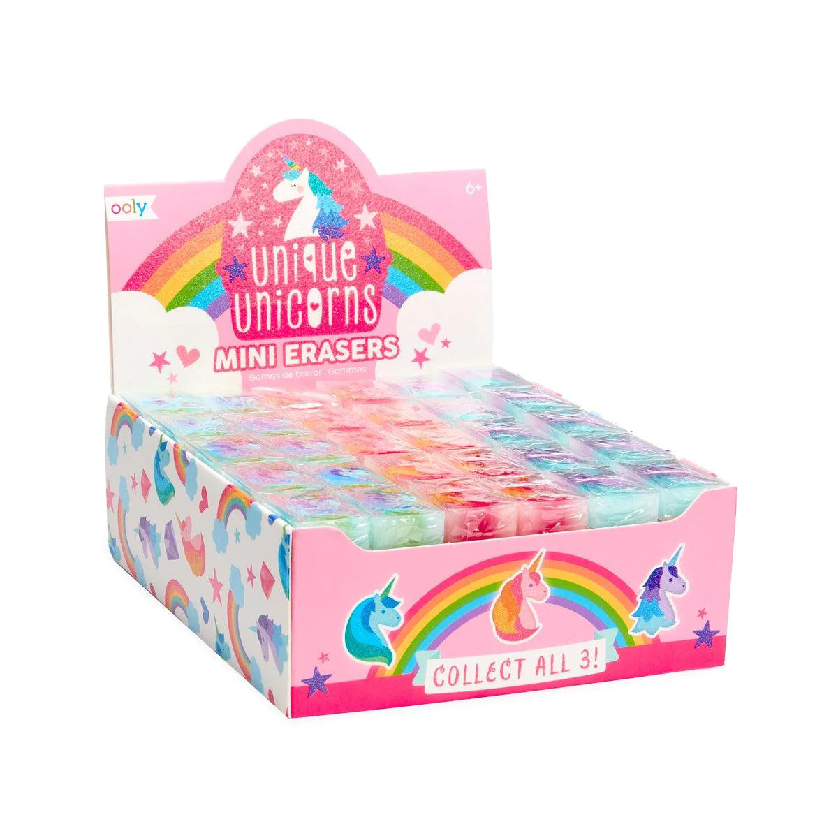 Einhorn-Mini-Radiergummis