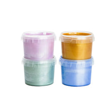 Load image into Gallery viewer, Natural Finger Paints &#39;&#39;Mika&#39;&#39; Sparkle Colours
