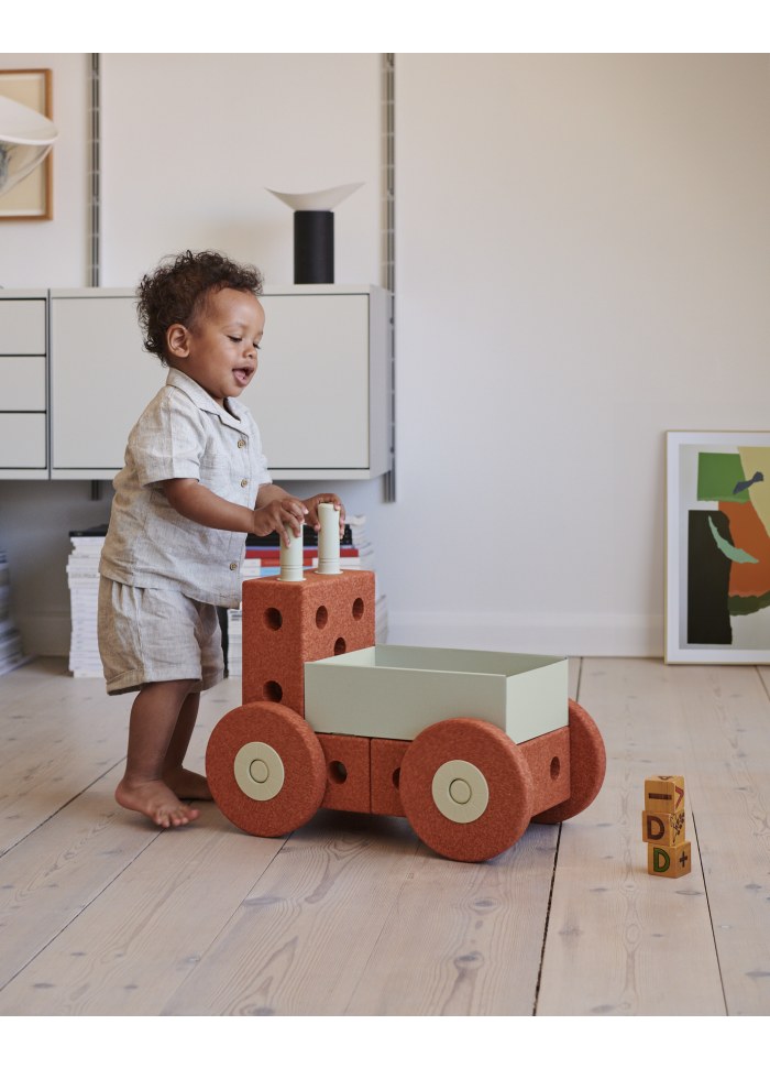 MODU 3-in-1 Baby-Lauflernhilfe, Orange
