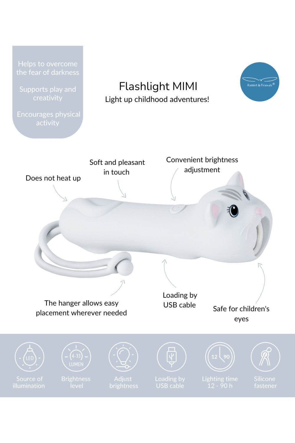Flashlight, Mimi Cat