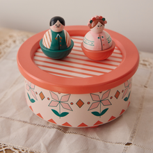 Load image into Gallery viewer, Music Box, Folk Dancers
