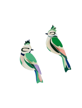 Load image into Gallery viewer, Studio Roof, Garden Bird: Forest Crests, Wall Decoration

