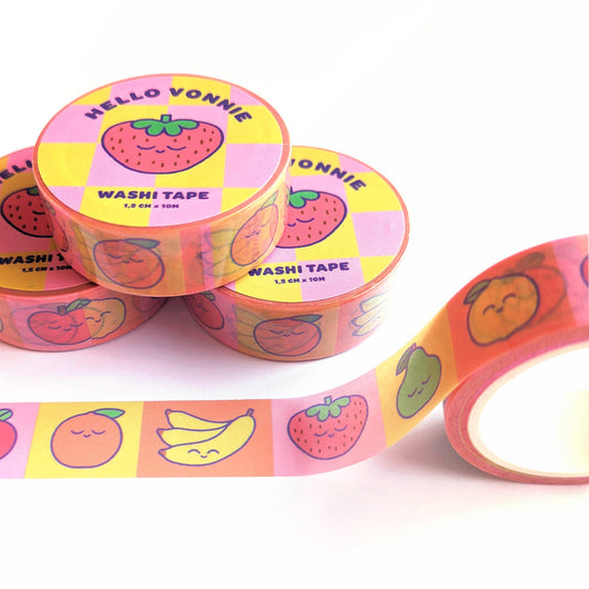 Washi Tape, Obst
