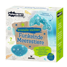 Lade das Bild in den Galerie-Viewer, Funkelndes Kristallzuchtset, Blauer Delfin
