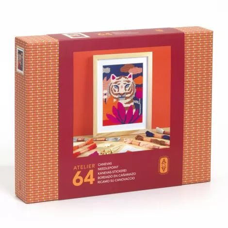 Atelier 64, Stickerei Tiger