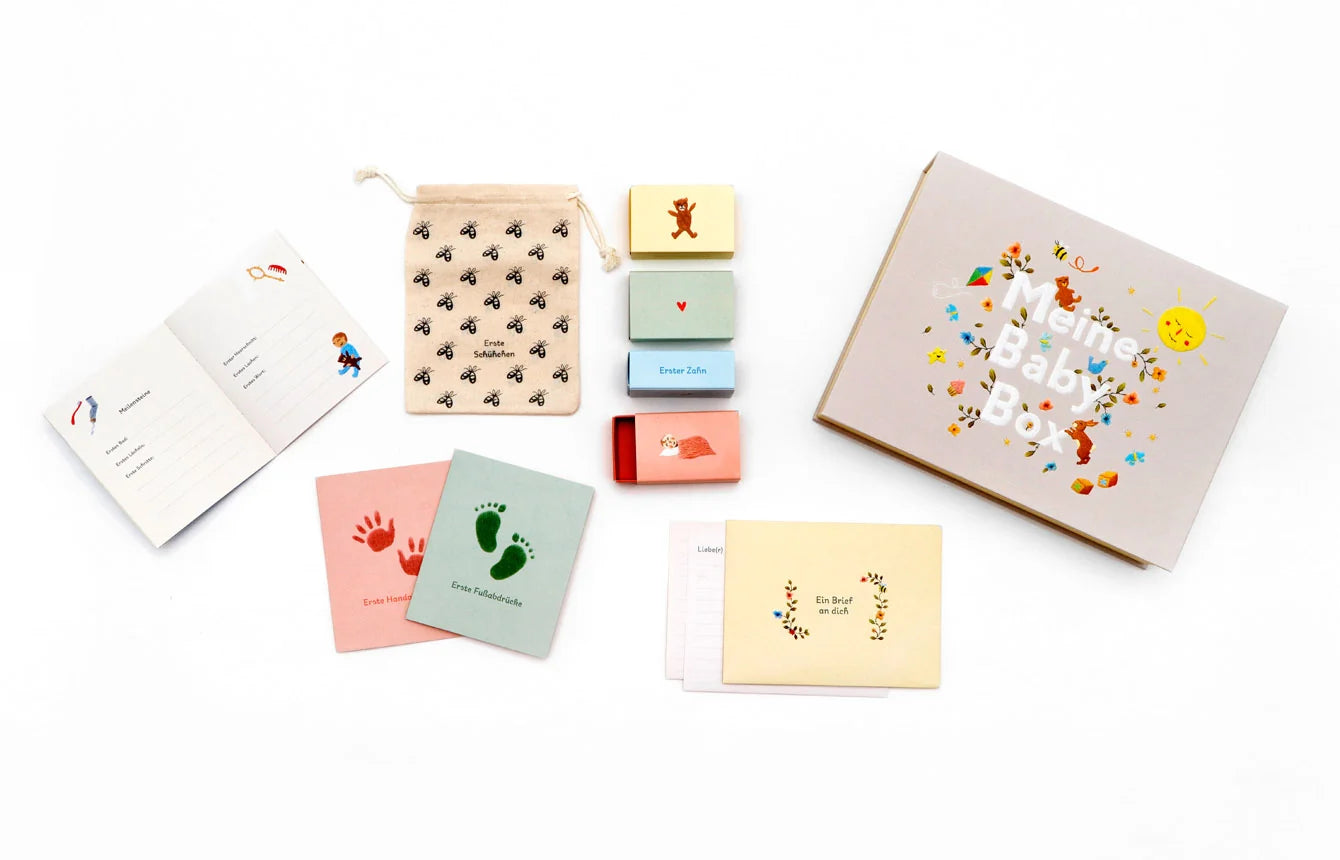 Meine Baby Box, Geschenkbox zur Geburt