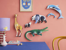 Load image into Gallery viewer, Studio Roof Tall Crocodile, Wall Decoration
