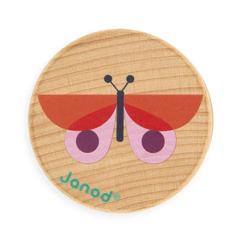 Wooden Baby Rattle, Gioia 10 Months +