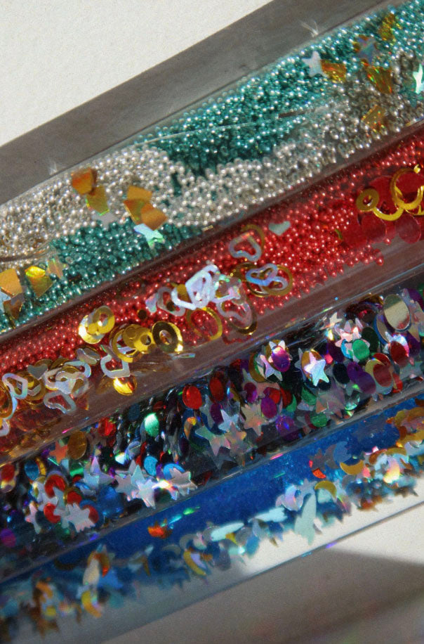 Glitzerstab, Kirsche