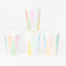 Load image into Gallery viewer, Paper Cups &#39;&#39;Pastel&#39;&#39;, Set of 8
