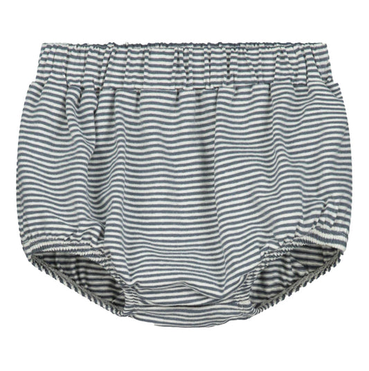 Baby Bloomer ''Blue Grey'' GOTS Organic Cotton