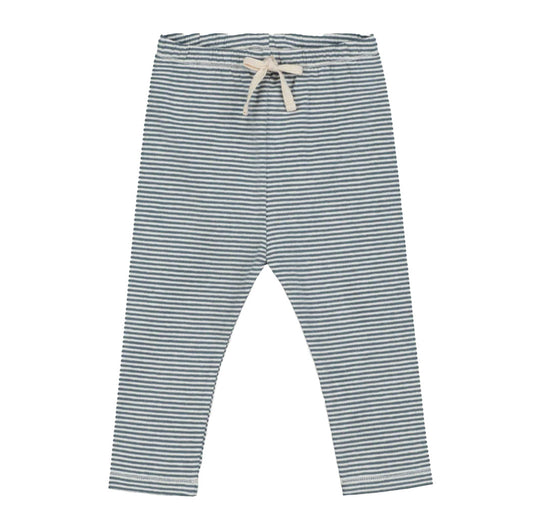 Baby Leggings ''Blue Grey'' GOTS Organic Cotton