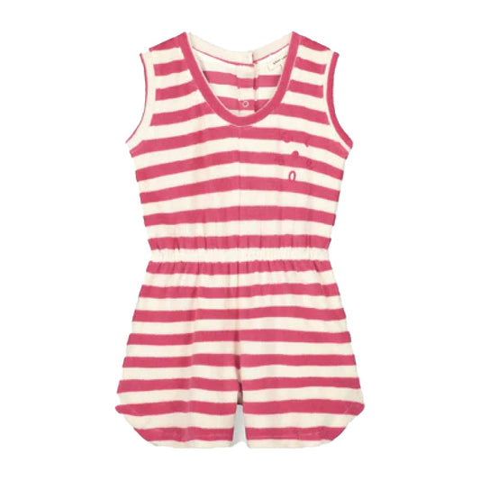 POP Terry Sleeveless Jumpsuit, GOTS