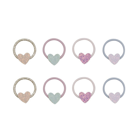 Mini Hair Bands, Teeny Heart