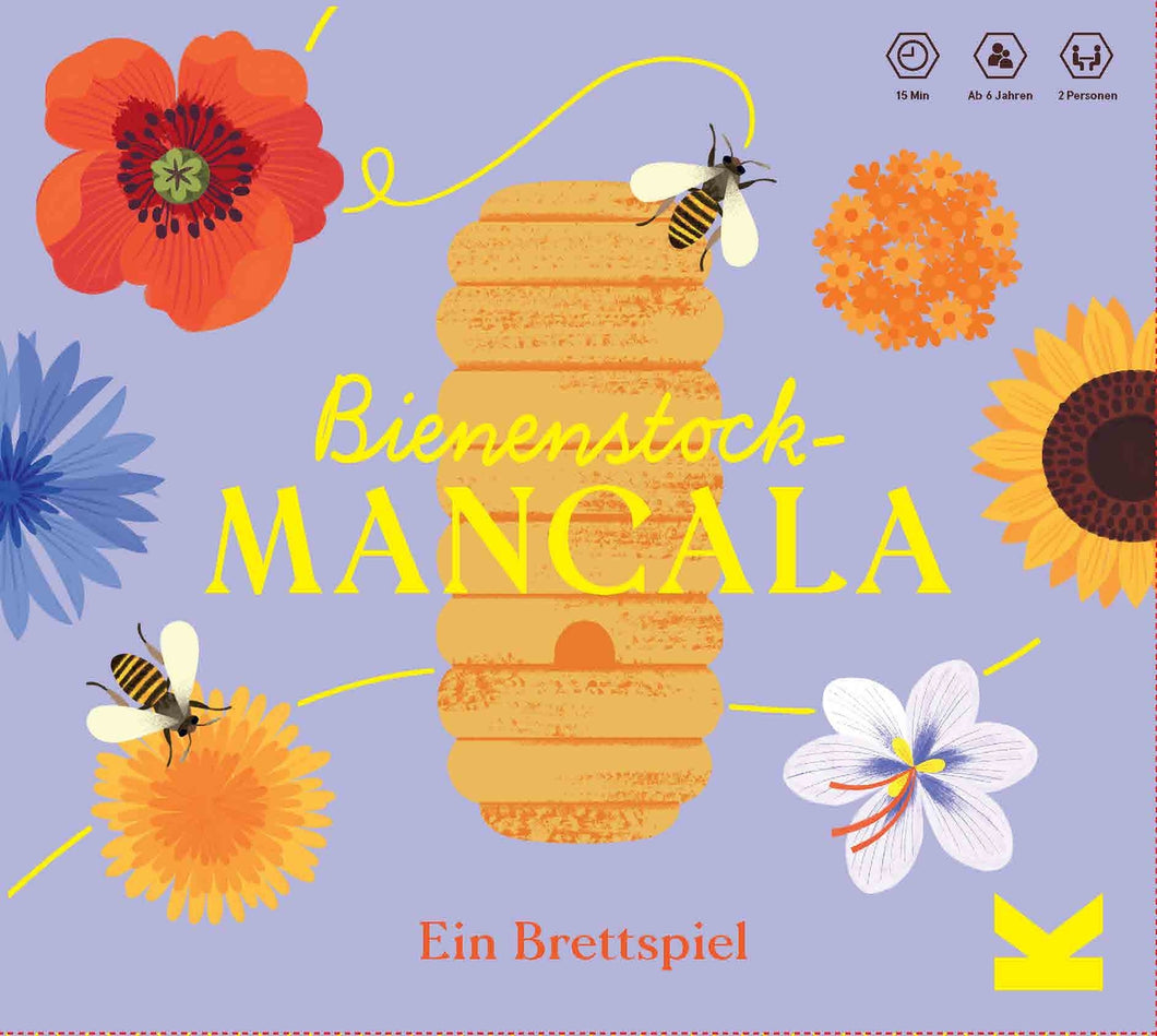 Spiel ''Bienenstock Mancala'', deutsche Sprache