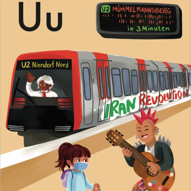 Hamburg ABC Lernkarten, Deutsche Sprache