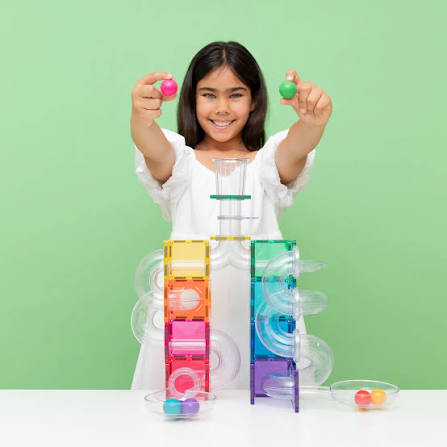 Connetix 114 Piece Bright Ball Run Pack