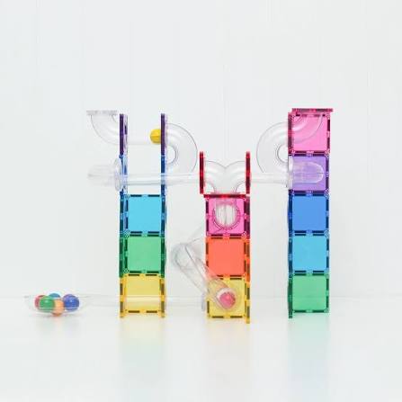 Connetix 114 Piece Bright Ball Run Pack