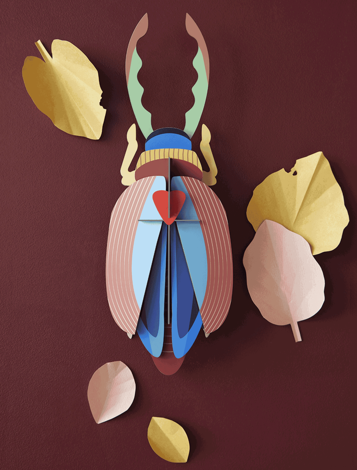Studio Roof Imperial Beetle, Wall Decoration