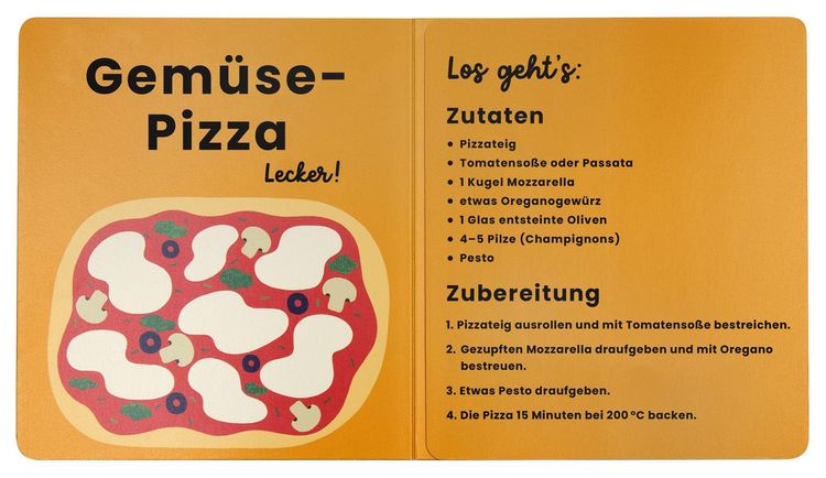 Jamies erstes Kochbuch für Minis: Pizza, ab 2 Jahren