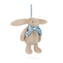 Lade das Bild in den Galerie-Viewer, Jellycat Baumdekoration &#39;&#39;Bashful Beige Bunny&#39;&#39;

