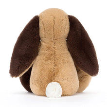 Load image into Gallery viewer, Jellycat &#39;&#39;Bashful Patchwork Brown Bunny&#39;&#39; Medium Soft Toy
