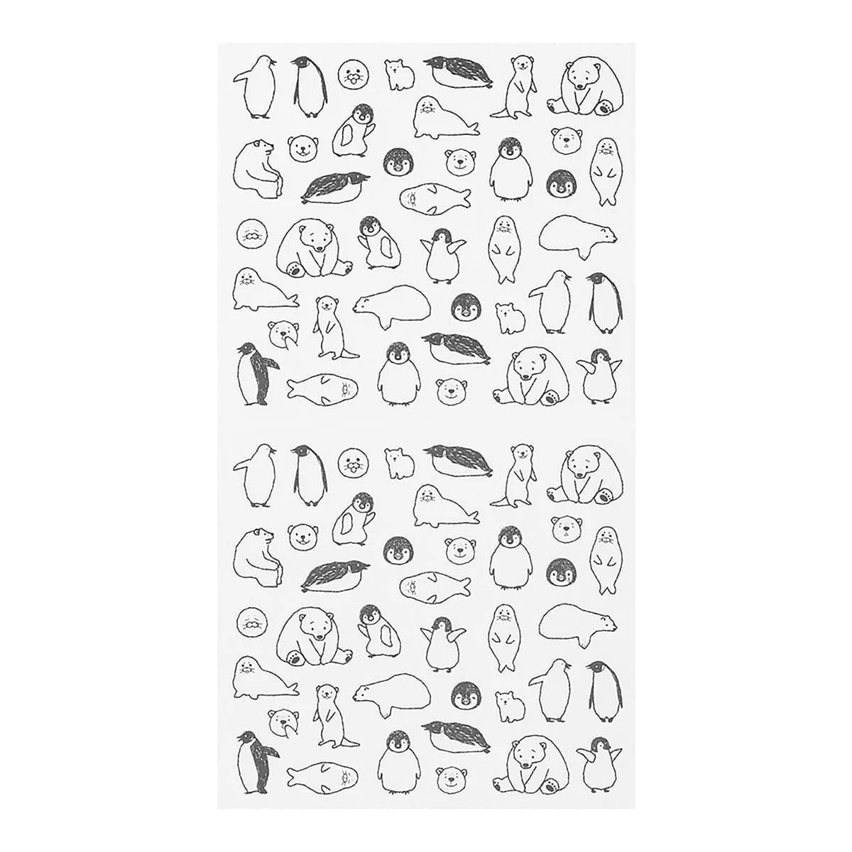 Japanese Stickers, Sea Creature