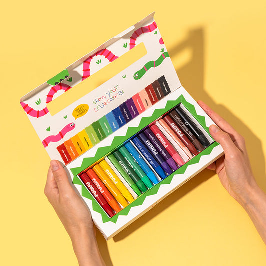 Pastel Crayons, 16 Colours