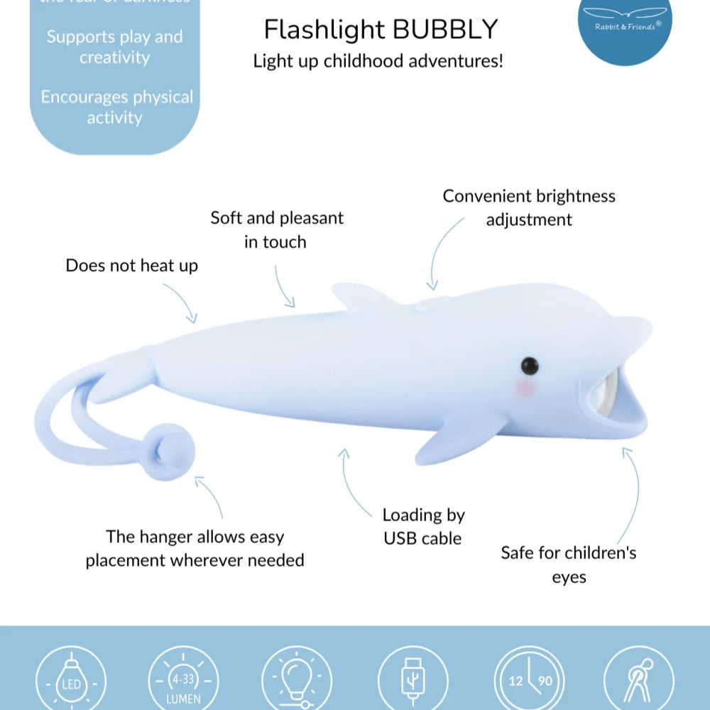 Taschenlampe, Delfin