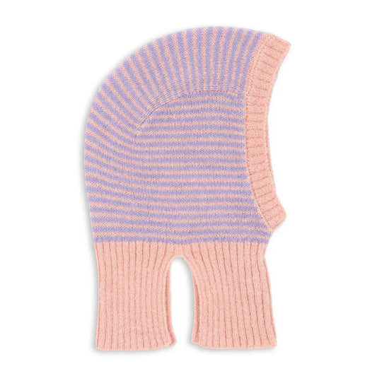 Woll-Balaclava für Kinder, Lila / Rosa, verschiedene Größen