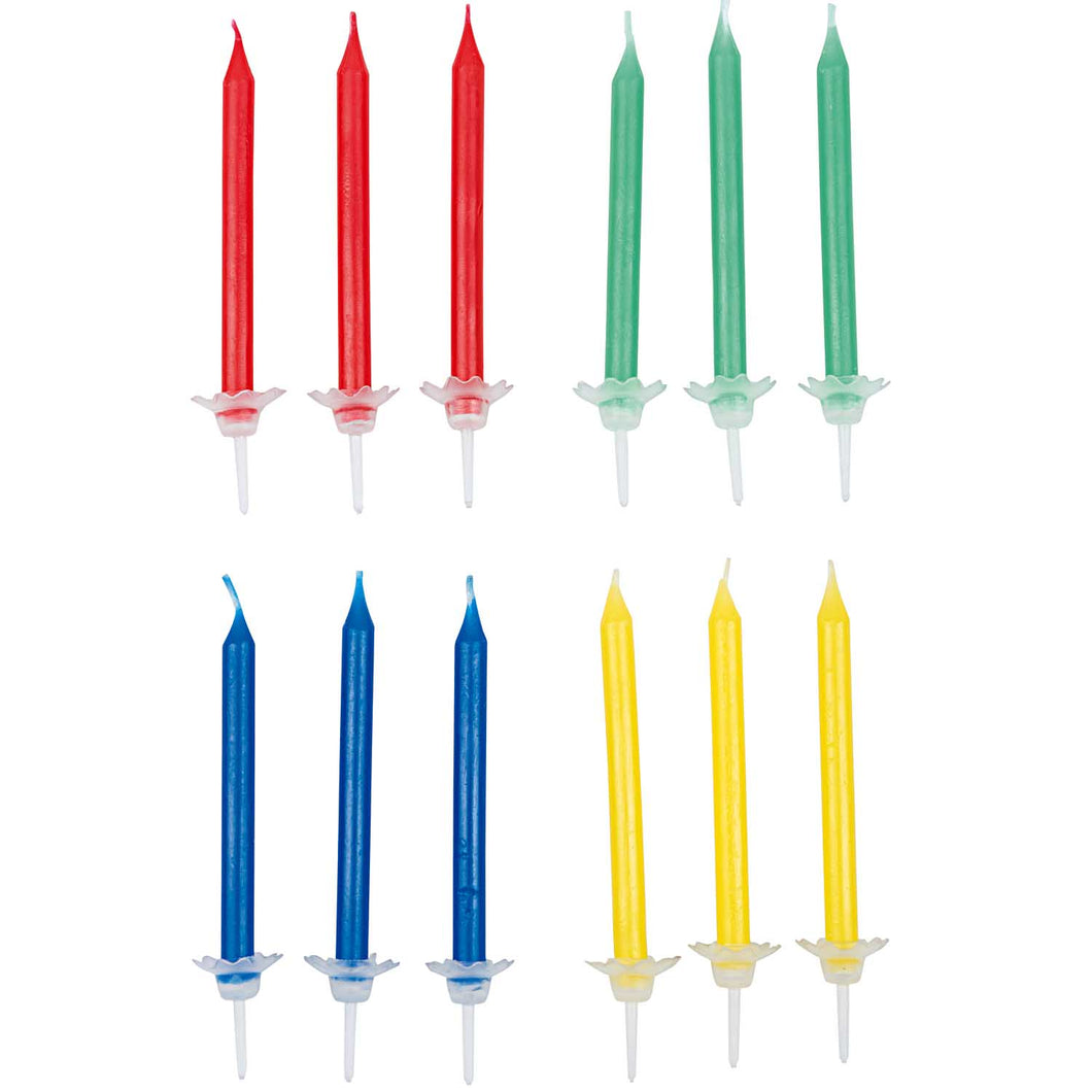 Candles Set ''Bold'', Set of 24