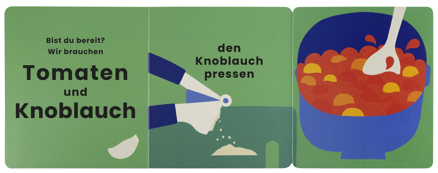 Jamies erstes Kochbuch für Minis. Koch mit mir! Nudeln, 2 Jahre +