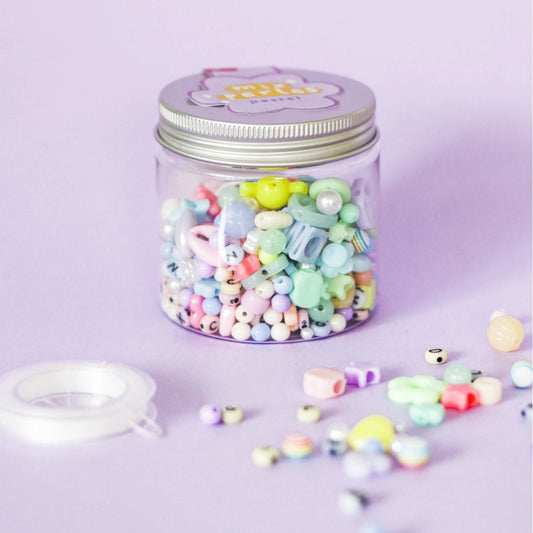 Perlen-Mix-Set, Pastell