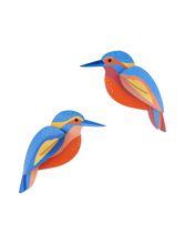 Lade das Bild in den Galerie-Viewer, Studio-Dach „Garten-Vogel, Eisvögel“ Dekoration
