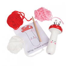 Load image into Gallery viewer, French knitting kit with instruction, Mushroom
