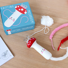 Load image into Gallery viewer, French knitting kit with instruction, Mushroom
