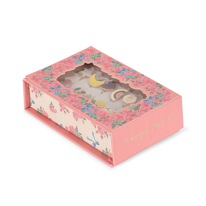 Konges Sloejd Ring Set, 12 Pieces