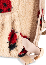Load image into Gallery viewer, Jody Teddy Backpack &#39;&#39;Ladybug&#39;&#39;
