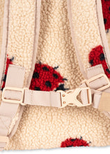 Load image into Gallery viewer, Jody Teddy Backpack &#39;&#39;Ladybug&#39;&#39;
