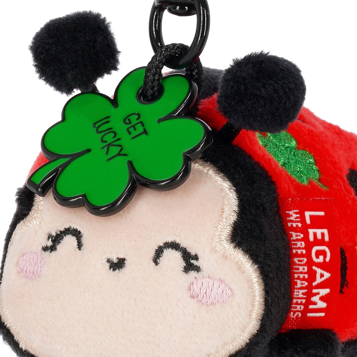 Ladybug Bag Charm / Keyring, Super Soft