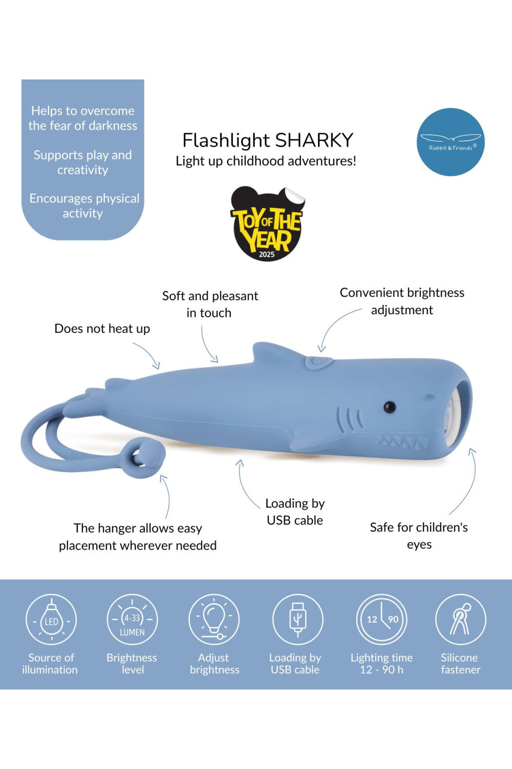 Taschenlampe, Sharky