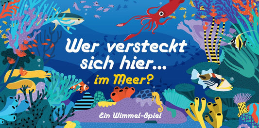 ''Wer Versteckt Sich Hier im Meer?'' Game, German Language