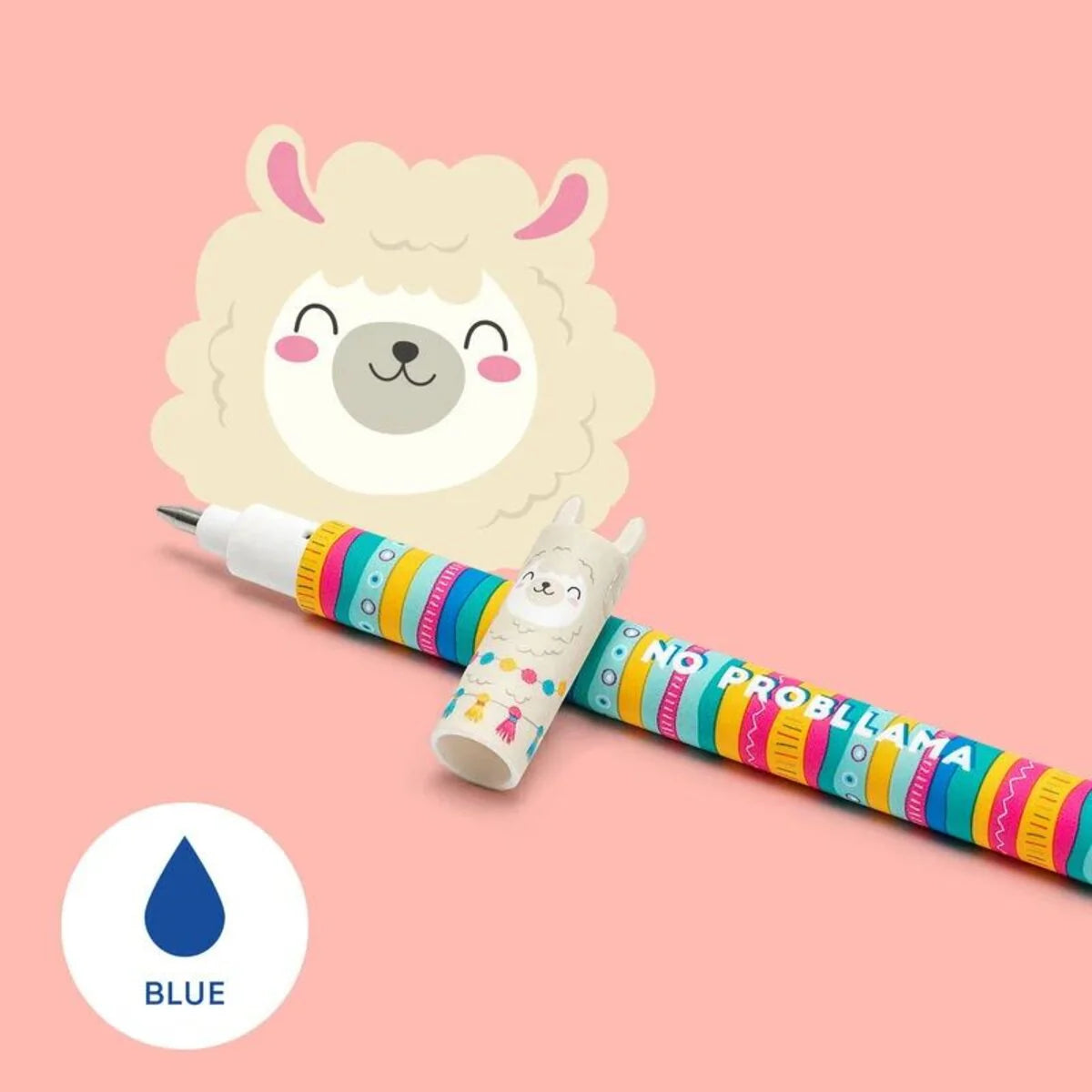 Radierbarer Gelstift 'Lama'