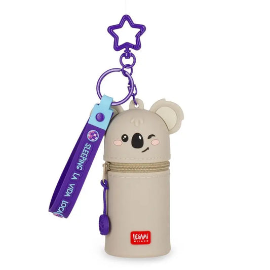 Mini Coin Purse with Keyring, Koala