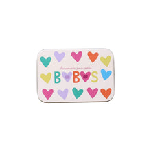 Load image into Gallery viewer, Bandages in Cute Tin, Multicoloured Hearts
